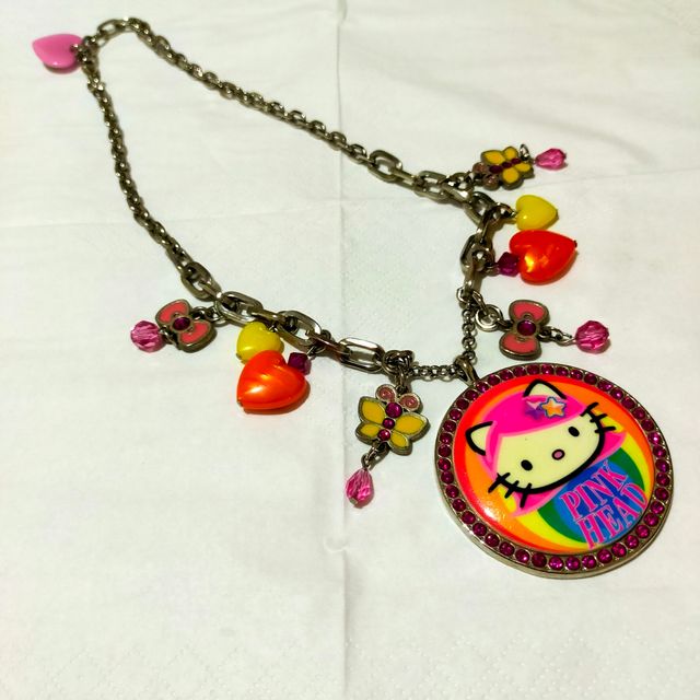 Collana Hello Kitty con ciondoli