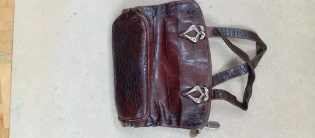 Bolso Paolo Masi cuero Marrón Original