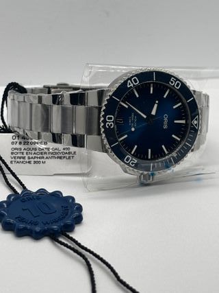 Oris Aquis Calibre 400 Reloj Azul 41,5mm