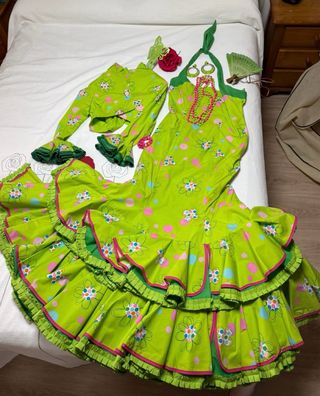 Vestido de flamenca 