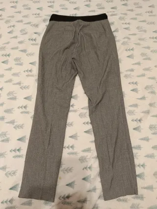 Pantalones Zara Mujer Gris