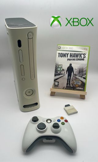Xbox 360 + Controller + Tony Hawk's