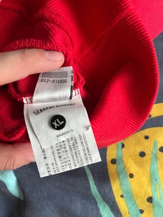 Sudadera Chrome Hearts Roja Talla XL