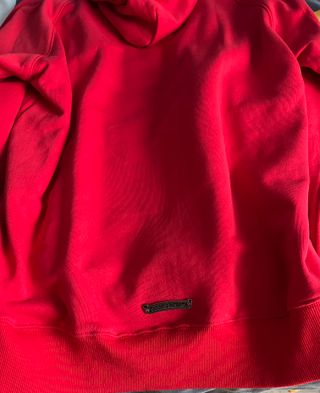 Sudadera Chrome Hearts Roja Talla XL