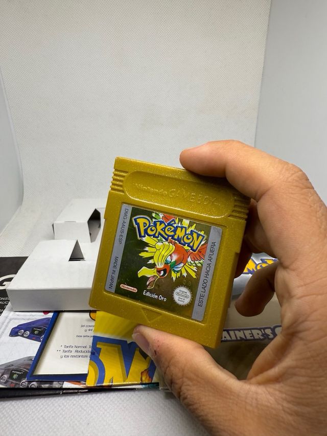 Pokémon Oro Game Boy Color Nintendo