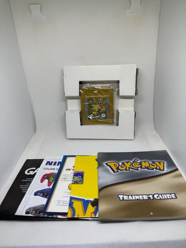 Pokémon Oro Game Boy Color Nintendo