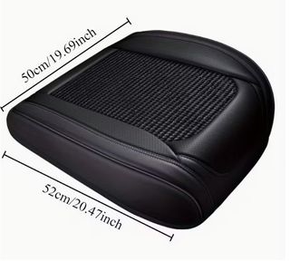 Fundas Asiento Coche Cuero Negro