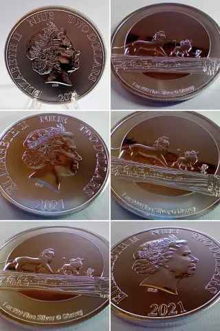 Niue 2 Dólares Disney Hakuna Matata 2021