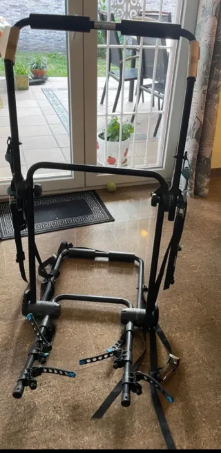 Portabicicletas para maletero