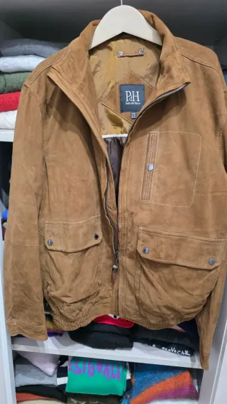 Cazadora Ante Pedro del Hierro Marrón