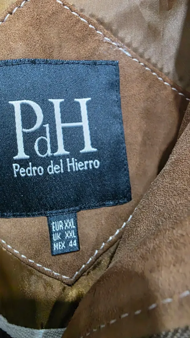 Cazadora Ante Pedro del Hierro Marrón