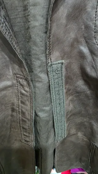 Chaqueta de cuero  Javier Simorra marrón