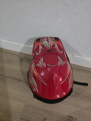 Casco de cross infantil Qtech talla M