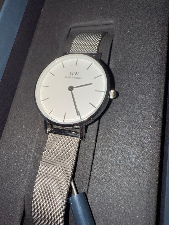Reloj Daniel Wellington Plata/Blanco