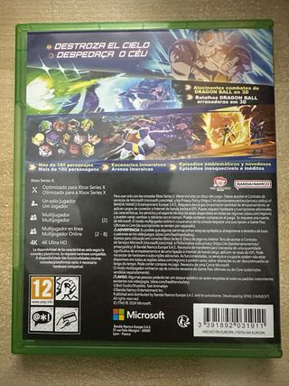 Dragon Ball Sparking Zero per Xbox Series X