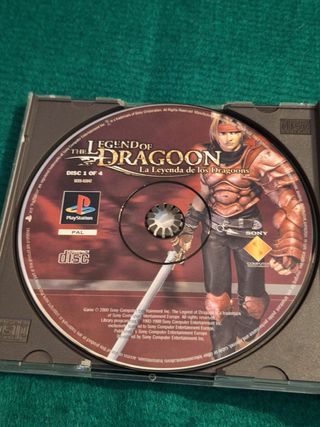The Legend of Dragoon PS1 PAL Español