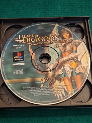 The Legend of Dragoon PS1 PAL Español