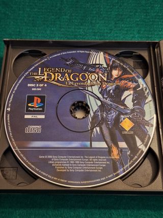 The Legend of Dragoon PS1 PAL Español