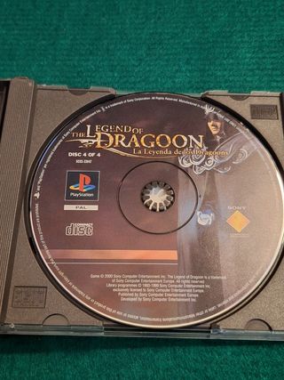 The Legend of Dragoon PS1 PAL Español