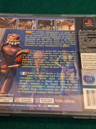 Medievil 1 y 2 PlayStation (PS1) PAL
