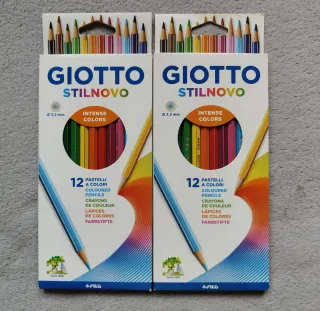 Lápices de colores Giotto Stilnovo 12