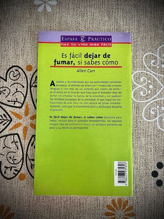 Libro Fácil dejar de fumar, si sabes cómo