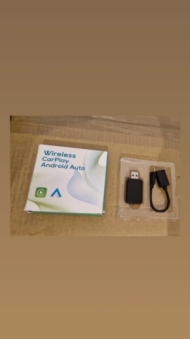 Adaptador CarPlay Android Auto Inalámbrico