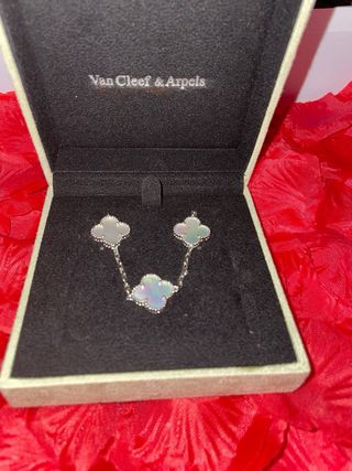 Pulsera Van Cleef & Arpels Oro Blanco