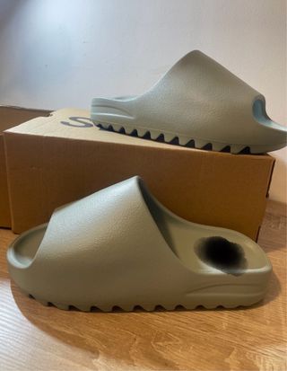 Chanclas Slide Verdes Cómodas