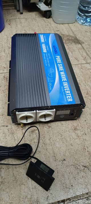 Inversor GIANDEL 2000W/4000W 24V a 230V