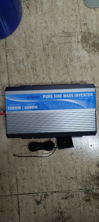 Inversor GIANDEL 2000W/4000W 24V a 230V