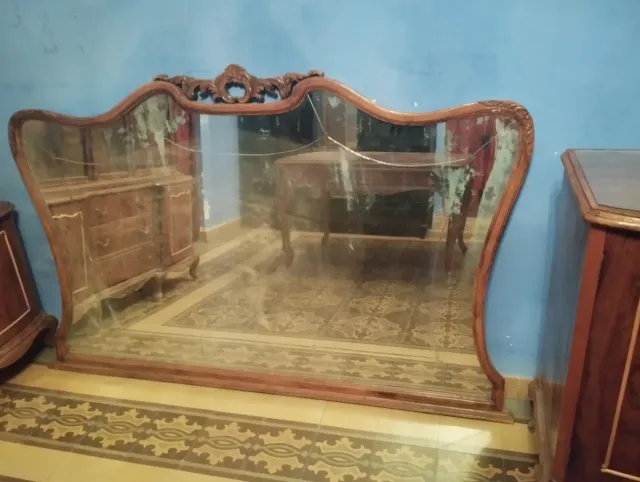 Espejo madera tallada clásico