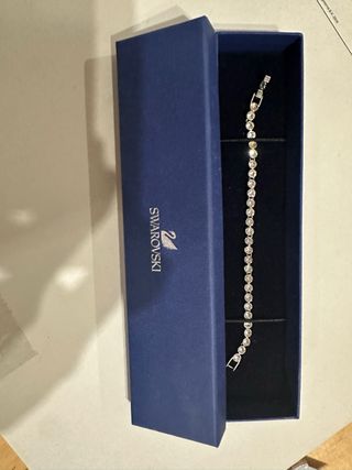 Pulsera Swarovski Mujer Plata 