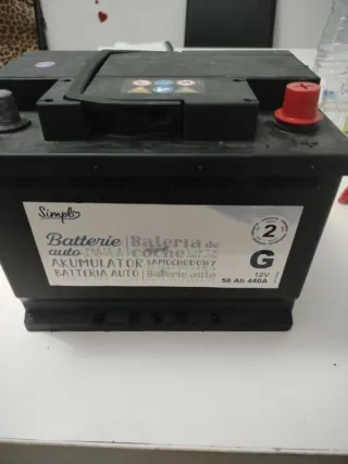 Batería coche Simplo 12V 50Ah 440A