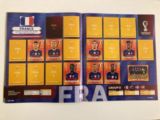 Álbum Qatar 2022 Semicompleto-orange-Panini