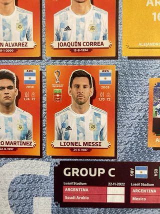 Álbum Qatar 2022 Semicompleto-orange-Panini