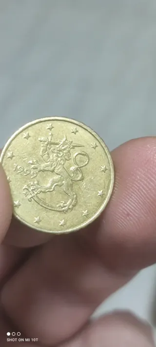 Moneda 10 céntimos Finlandia 1999 Muy Brillante 