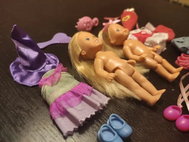 Set Mini Barbies con Accesorios