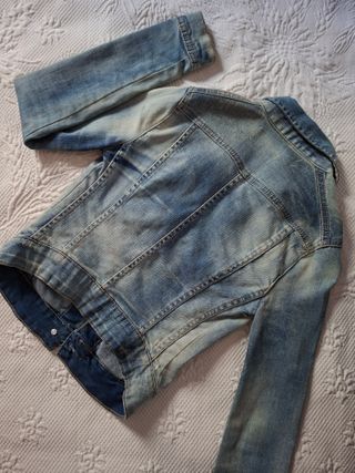Cazadora Vaquera Denim Azul
