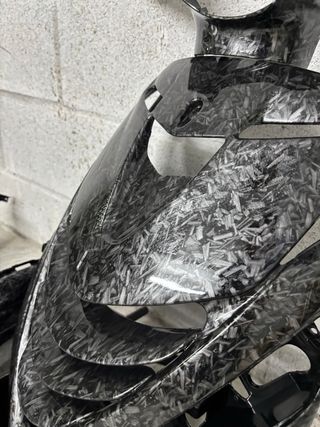 Carenado Carbono Forjado Piaggio Zip Nuevo