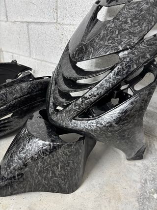 Carenado Carbono Forjado Piaggio Zip Nuevo