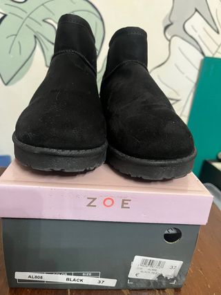 Stivaletti Zoe neri pelliccia taglia 37