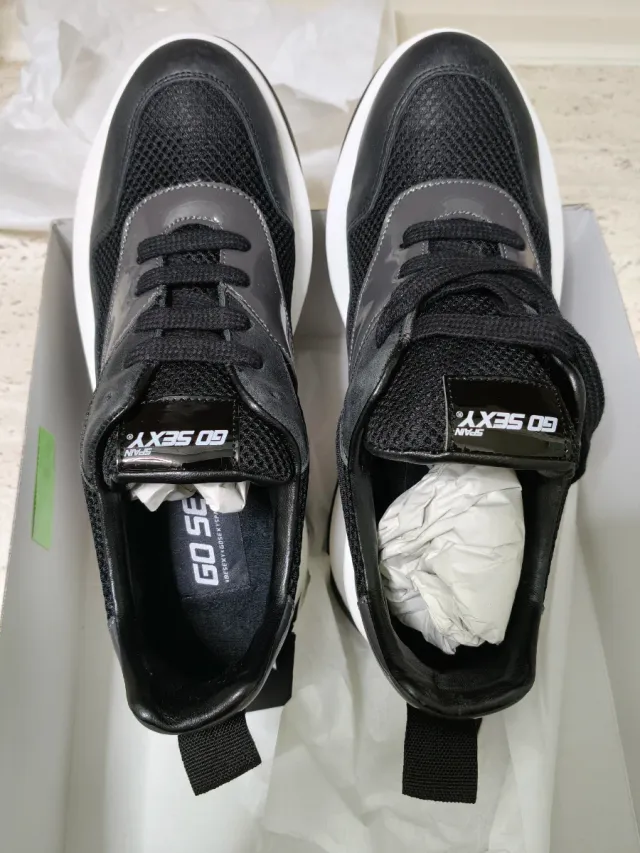 Zapatillas GO SEXY mujer negras y grises