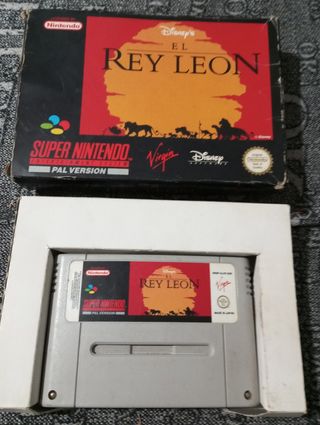 El Rey León Super Nintendo SNES PAL