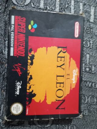 El Rey León Super Nintendo SNES PAL