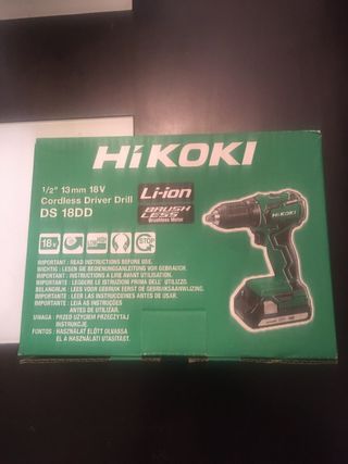 Taladro Atornillador Hikoki DS18DD 18V Li-ion