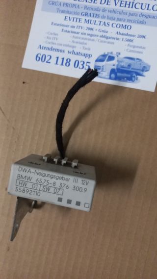 Módulo Alarma Inclinación BMW DWA 