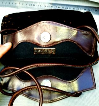 Bolso de mano de terciopelo con lentejuelas
