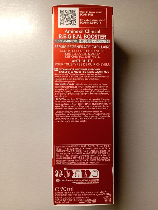 Vichy Dercos Aminexil Booster Siero