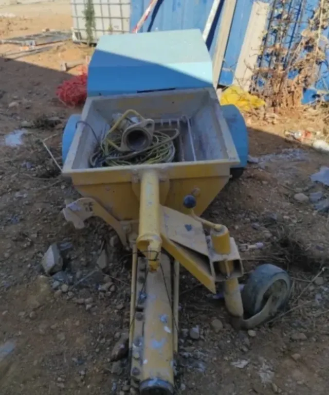 Bomba de mortero y hormigón